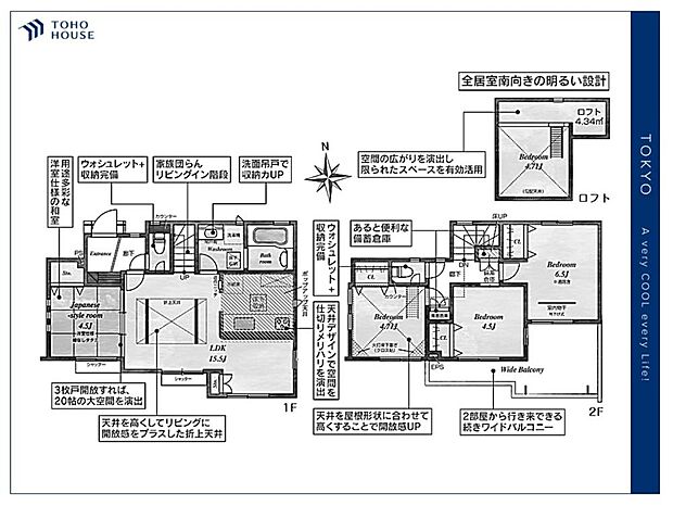 【floor plan】間取り