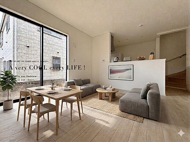 【配置してある家具や小物はCGによるイメージです。】【Livingroom】リビングルーム