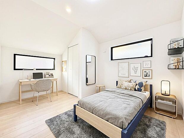 【配置してある家具や小物はCGによるイメージです。】【Bedroom】居室