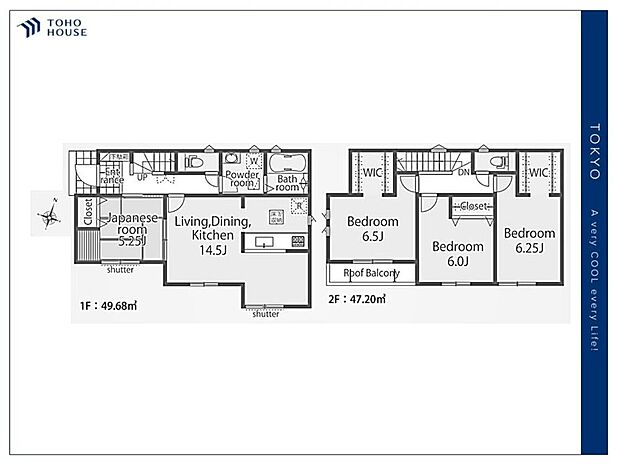 【floor plan】間取り