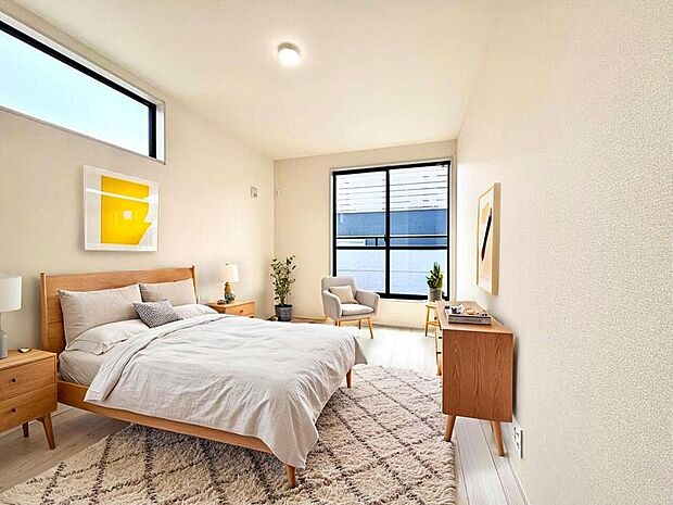 【配置してある家具や小物はCGによるイメージです。】【Bedroom】居室