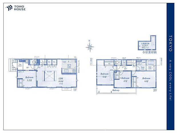 【floor plan】間取り