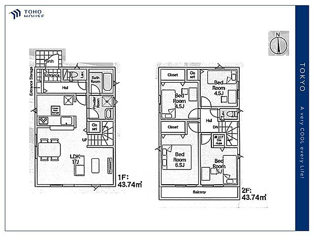 【Floor plan】間取り
