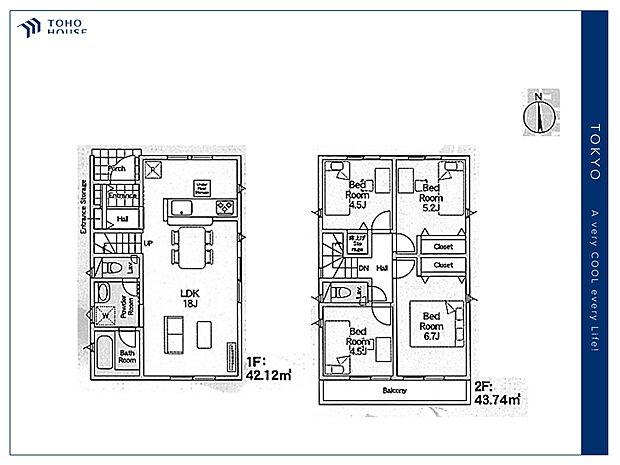 間取り【Floor plan】間取り