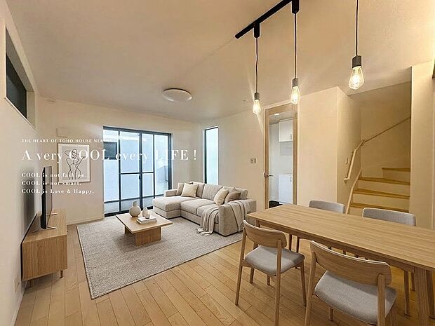 【配置してある家具や小物はCGによるイメージです。】【Livingroom】リビングルーム