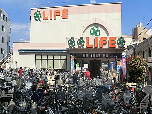 ライフ中野駅前店まで約524m