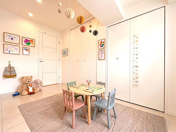【配置してある家具や小物はCGによるイメージです。】【Bedroom】居室