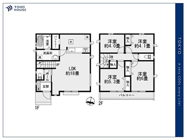 【floor plan】間取り