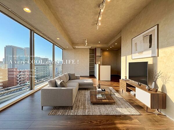 【配置してある家具や小物はCGによるイメージです。】【Livingroom】リビングルーム