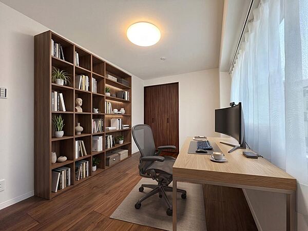 【配置してある家具や小物はCGによるイメージです。】【Bedroom】居室