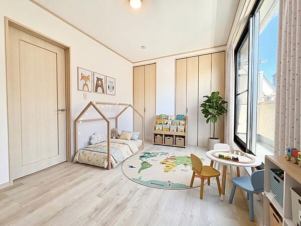 【配置してある家具や小物はCGによるイメージです。】【Bedroom】居室