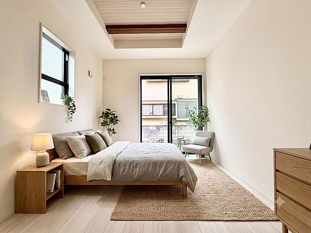 【配置してある家具や小物はCGによるイメージです。】【Bedroom】居室