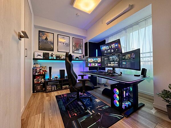 【配置してある家具や小物はCGによるイメージです。】【Bedroom】居室