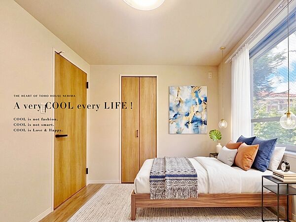 【配置してある家具や小物はCGによるイメージです】【Bedroom】居室
