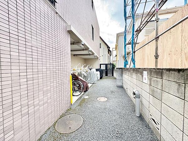 【Bicycle parking area】駐輪場