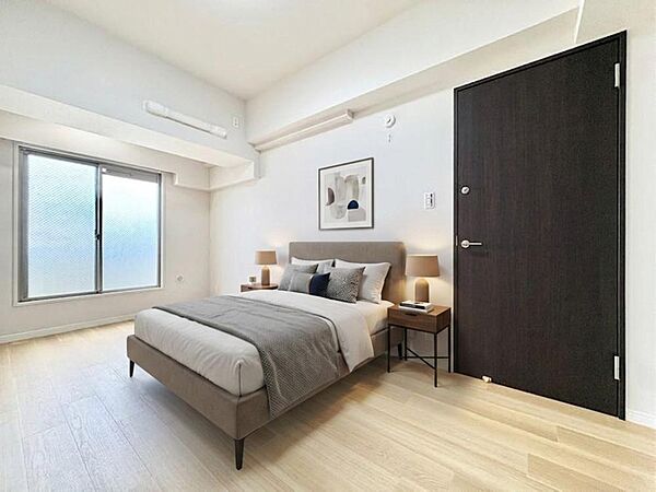 【配置してある家具や小物はCGによるイメージです。】【Bedroom】居室