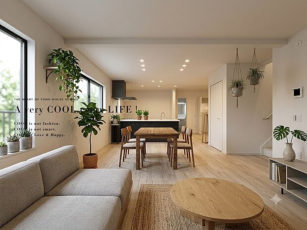 【配置してある家具や小物はCGによるイメージです】【Livingroom】リビング