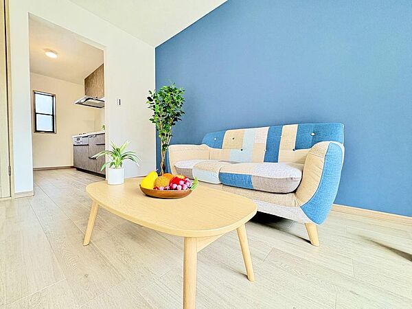 【配置してある家具や小物はCGによるイメージです。】【Livingroom】リビングルーム