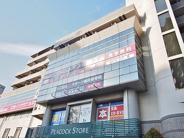 ピーコックストア高野台店まで約519m