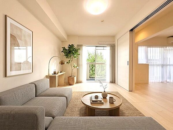 【配置してある家具や小物はCGによるイメージです。】【Bedroom】居室