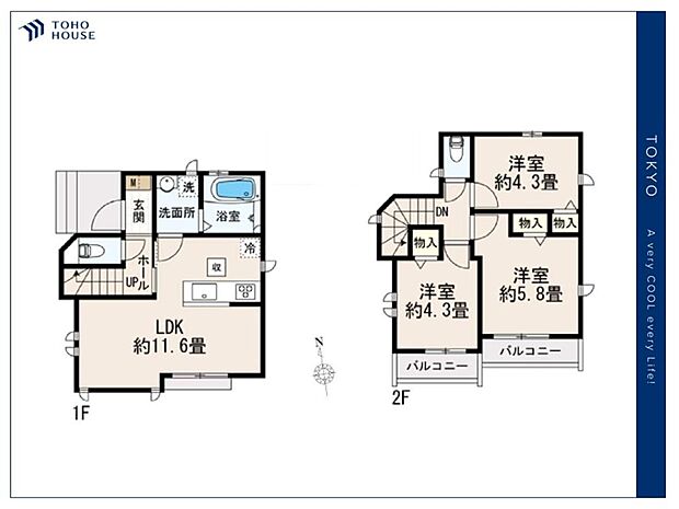 【floor plan】間取り