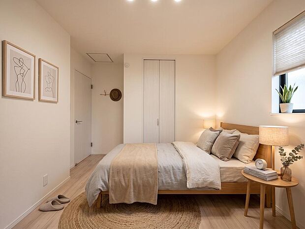 【配置してある家具や小物はCGによるイメージです】【Bedroom】居室