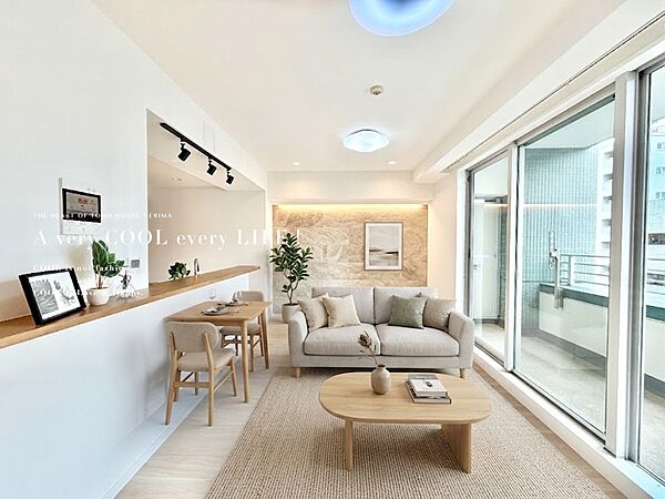 【配置してある家具や小物はCGによるイメージです。】【Livingroom】リビングルーム