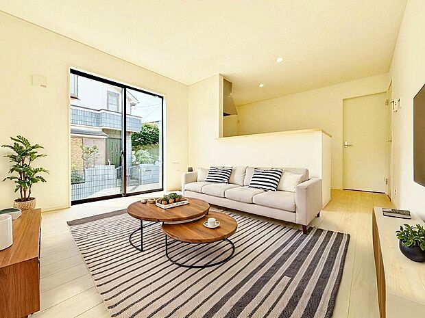 【配置してある家具や小物はCGによるイメージです。】【Livingroom】リビングルーム