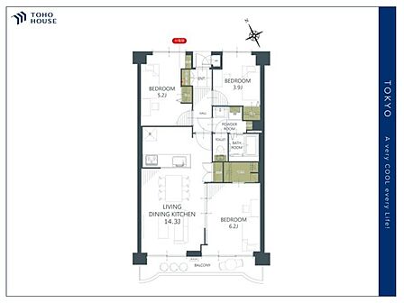 【floor plan】間取り
