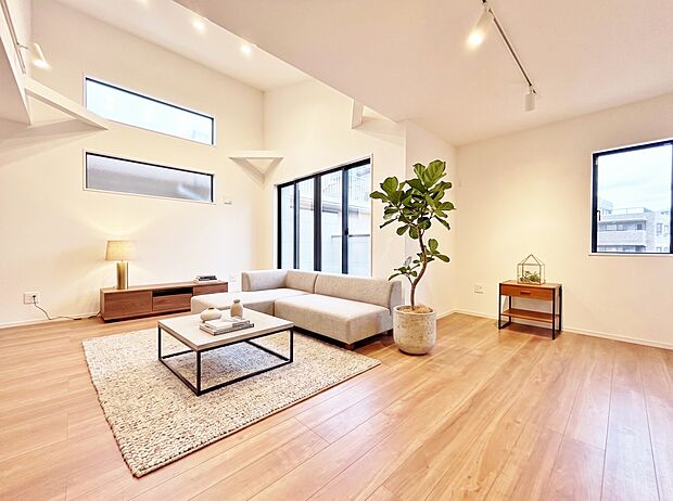 【配置してある家具や小物はCGによるイメージです。】【Livingroom】リビングルーム