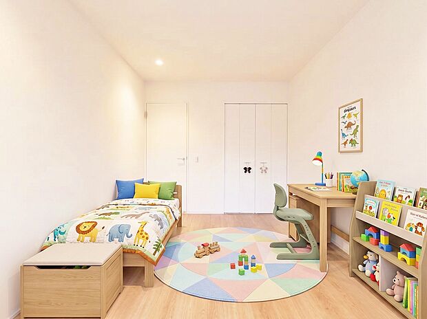 【配置してある家具や小物はCGによるイメージです。】【Bedroom】居室