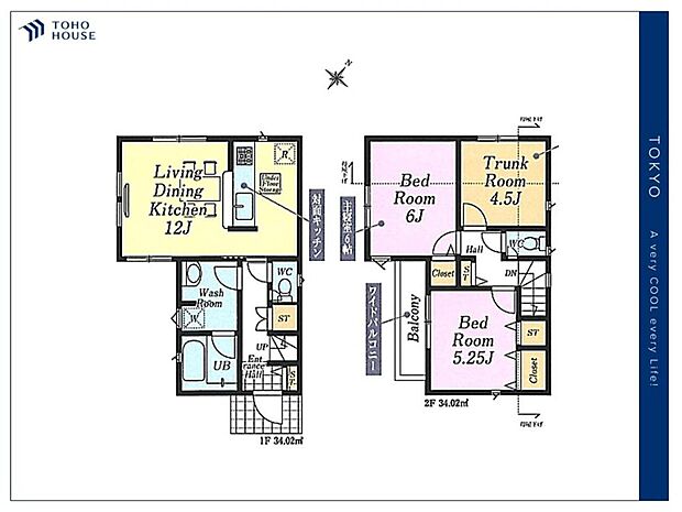 【floor plan】間取り