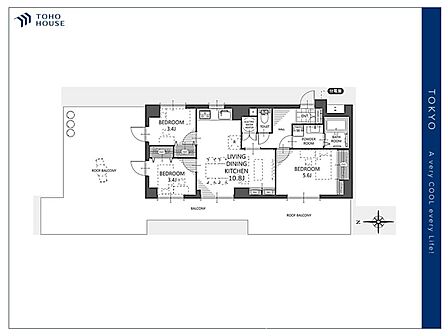 【Floor plan】間取り