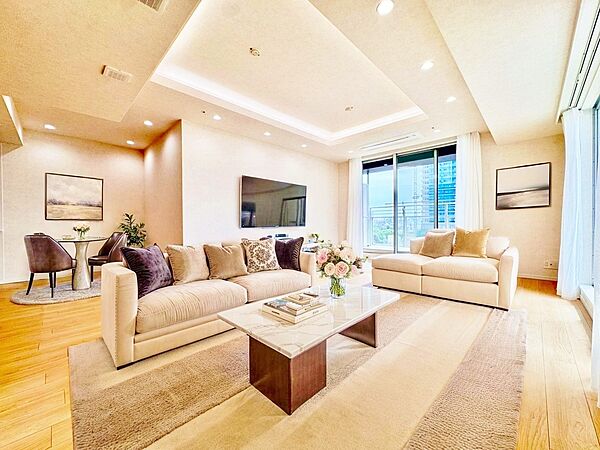 【配置してある家具や小物はCGによるイメージです】【Livingroom】リビング
