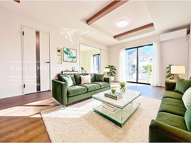 【配置してある家具や小物はCGによるイメージです。】【Livingroom】リビングルーム