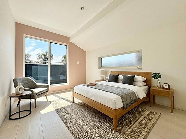 【配置してある家具や小物はCGによるイメージです。】【Bedroom】居室