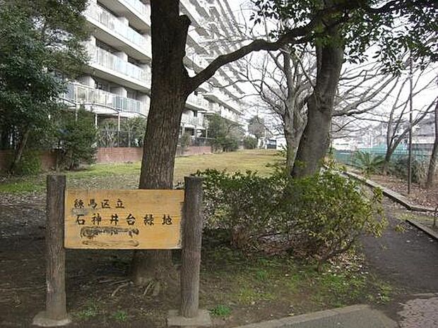 石神井台緑地まで約2000m