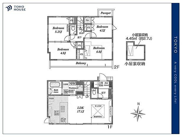 【floor plan】間取り