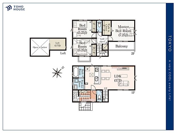 【floor plan】間取り
