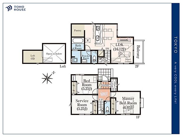【floor plan】間取り