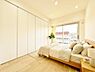 寝室：【配置してある家具や小物はCGによるイメージです】 【Bedroom】居室