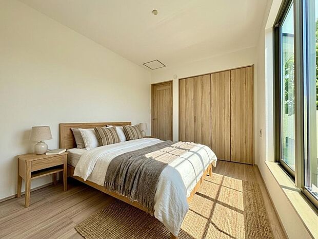 【配置してある家具や小物はCGによるイメージです。】【Bedroom】居室