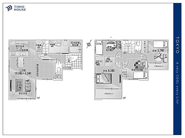【floor plan】間取り