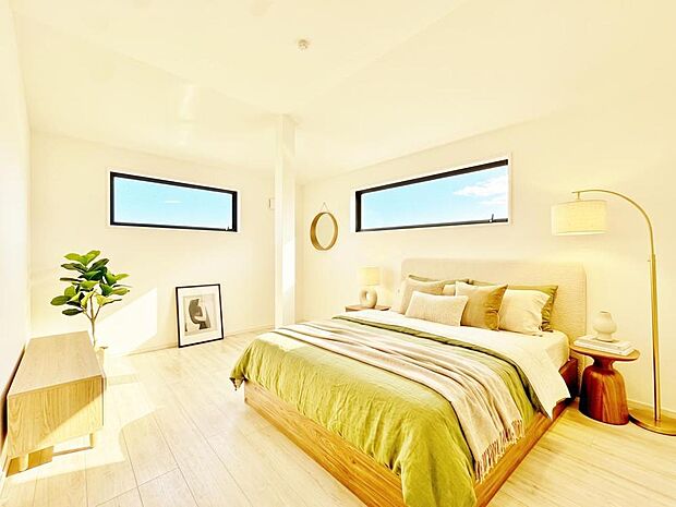 【配置してある家具や小物はCGによるイメージです。】【Bedroom】居室