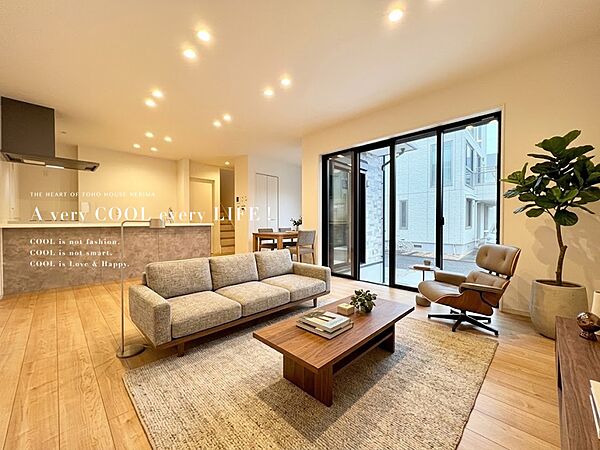 【配置してある家具や小物はCGによるイメージです。】【Livingroom】リビングルーム