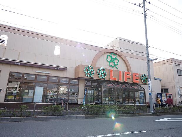 ライフ中野新井店まで約1300m