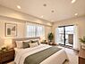 寝室：【配置してある家具や小物はCGによるイメージです。】【Bedroom】居室