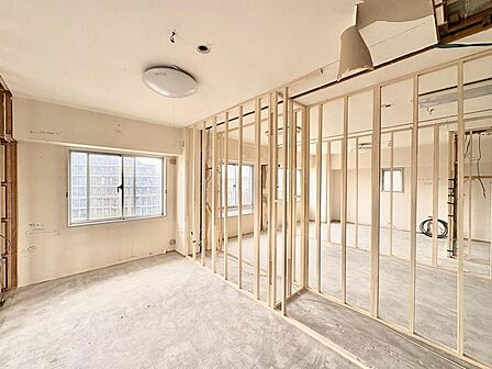【Under construction】工事中【Livingroom】リビング