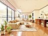 リビング/ダイニング：【配置してある家具や小物はCGによるイメージです】【Livingroom】リビング