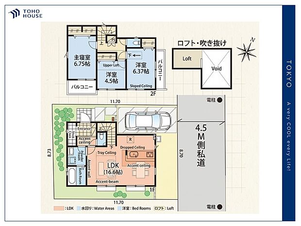 【floor plan】間取り